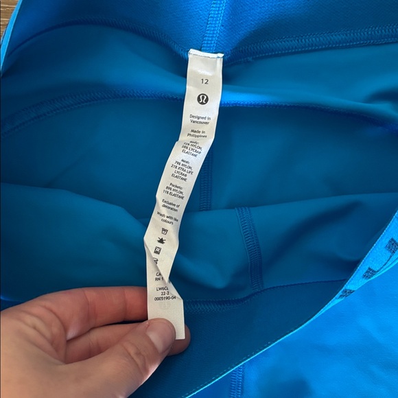 Lululemon Waistband HR Train crop 21” in POOLSIDE blue - Picture 5 of 6